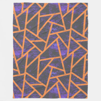 Couverture Polaire Mosaïque d'Halloween