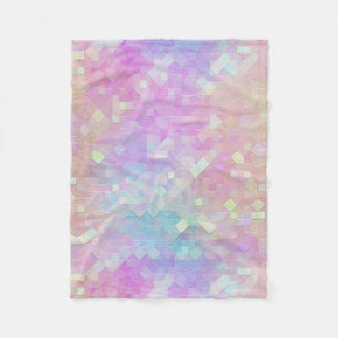 Couverture Polaire mosaïque holo sparkle :