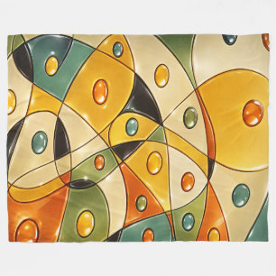 Couverture Polaire Mosaïque Solar Crest