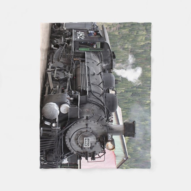 Couverture Polaire Moteur de train de vapeur : Le Colorado, (Devant)