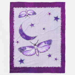 Couverture Polaire Moth Mystic Nouvel Âge LIT CONFORT JETER