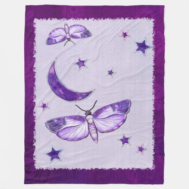 Couverture Polaire Moth Mystic Nouvel Âge LIT CONFORT JETER (Devant)