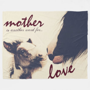 Couverture Polaire Mother is Another Word for Love Horse