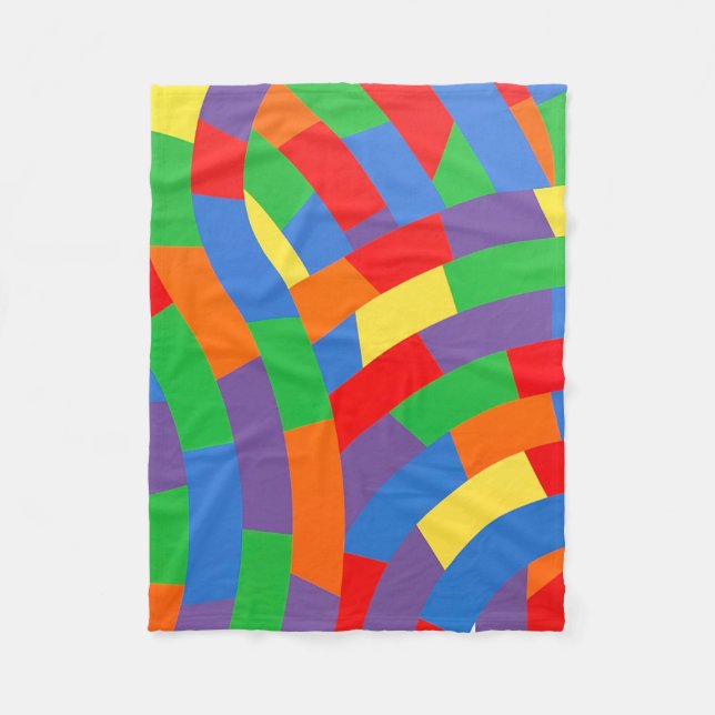 Couverture Polaire Motif (Devant)