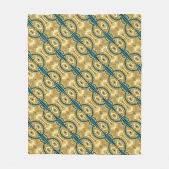 Couverture Polaire Motif (Devant)