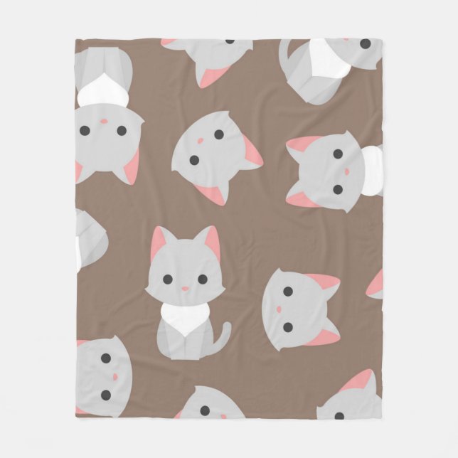Couverture Polaire Motif (Devant)