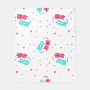 Couverture Polaire Motif