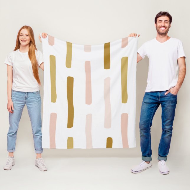 Couverture Polaire Motif 13 (En situation)