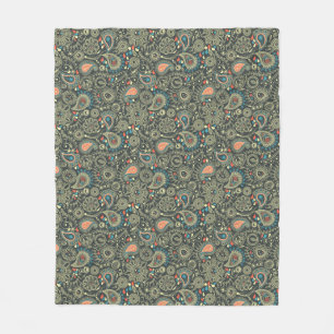 Couverture Polaire Motif 3 de Paisley