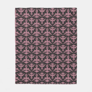 Couverture Polaire Motif 5 de damassé