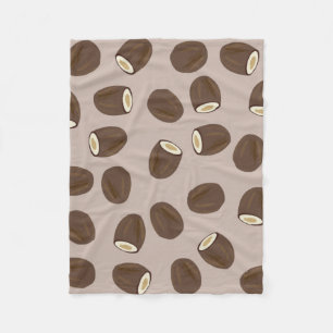Couverture Polaire Motif à la noix de coco