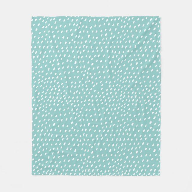 Couverture Polaire Motif à main (Devant)