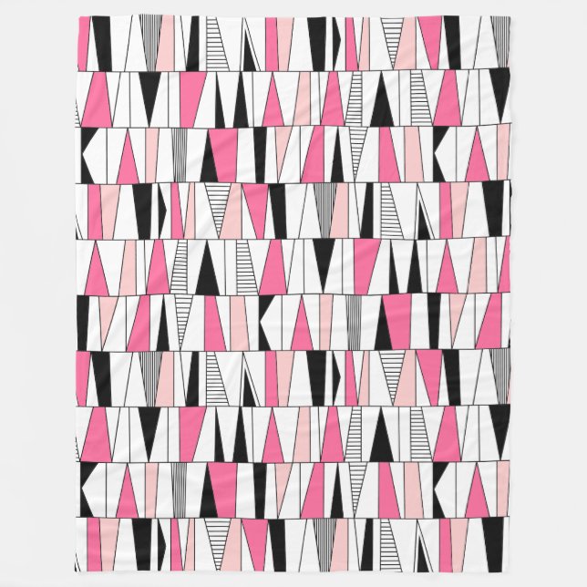 Couverture Polaire Motif Abstrait 070721 - Couleurs 04 (Devant)