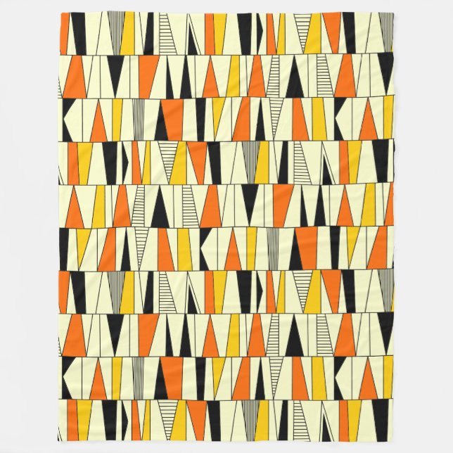 Couverture Polaire Motif Abstrait 070721 - Couleurs 06 (Devant)