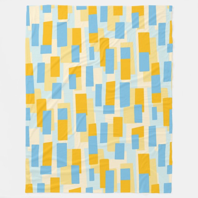 Couverture Polaire Motif Abstrait couleur 121022 (Devant)