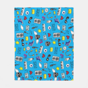 Couverture Polaire Motif Ado Rock Emo Music