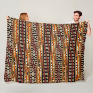 Couverture Polaire Motif africain