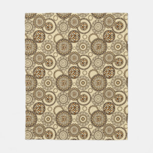 Couverture Polaire Motif africain 3 de peau de guépard