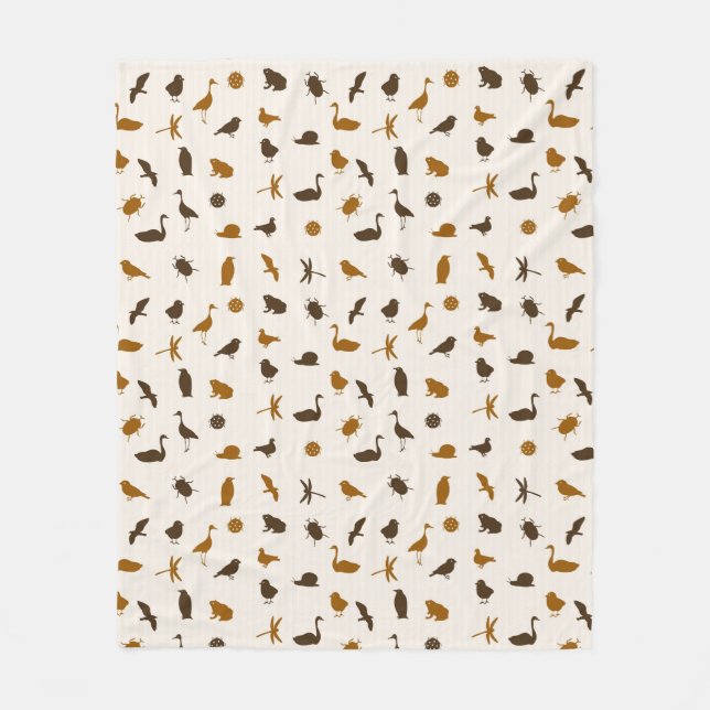 Couverture Polaire Motif animal 2 (Devant)