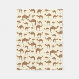 Couverture Polaire Motif animal chameau