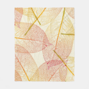 Couverture Polaire Motif automne