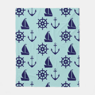 Couverture Polaire Motif balnéaire