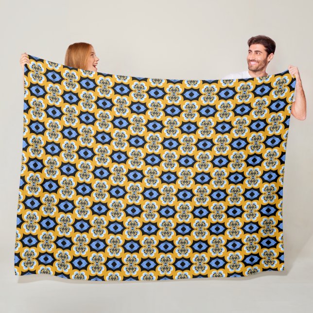 Couverture Polaire Motif brillant (En situation)