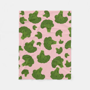 Couverture Polaire Motif Broccoli
