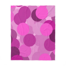 Motif circulaire rose en chevauchement