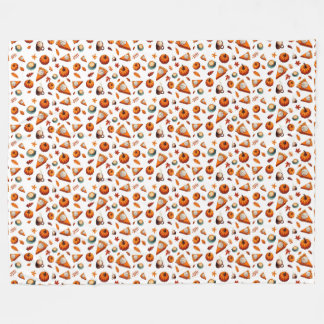 Couverture Polaire Motif d'automne