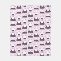 Motif de boules de riz Onigiri de nourriture japon