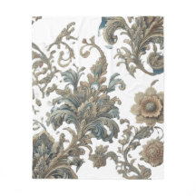 Motif de Brocade bleu-bleu sombre
