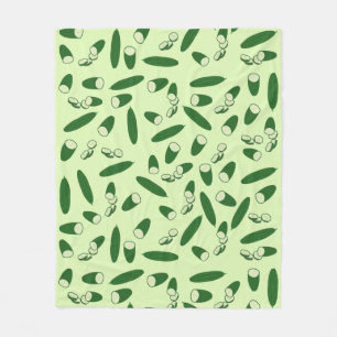 Couverture Polaire Motif de concombre