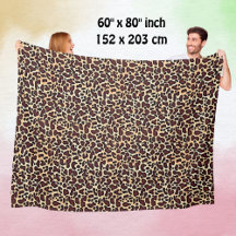 Motif de crème Brown de peau de léopard -