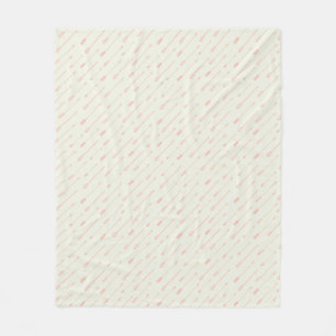 Couverture Polaire Motif de flèches décrit par corail