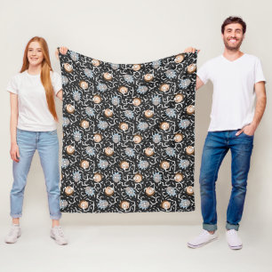 Couverture Polaire Motif de foudre Rick et Morty