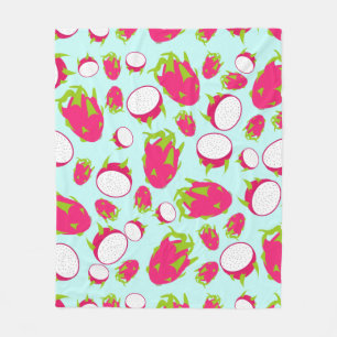 Couverture Polaire Motif de fruits dragon