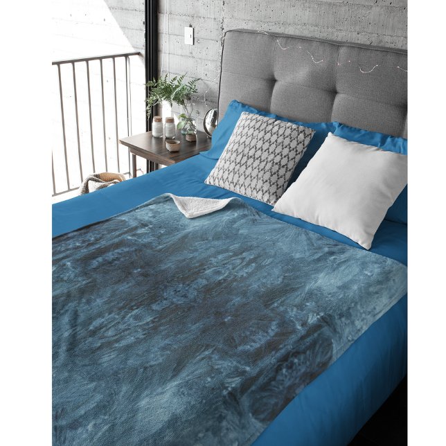 Couverture Polaire Motif de glace psychédélique (Créateur téléchargé)