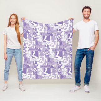 Couverture Polaire Motif de grille Lola '96