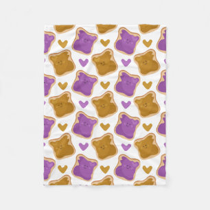Couverture Polaire Motif de Kawaii PBJ