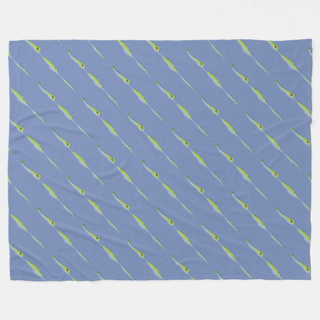 Couverture Polaire Motif de la ferme Gator (Devant (Horizontal))