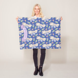 Couverture Polaire Motif de lapin de lapin à disquette