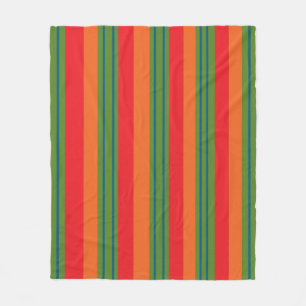 Couverture Polaire motif de ligne géométrique moderne