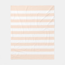 Motif de lignes pastel pêche et blanc