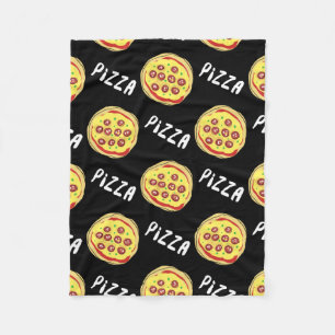Couverture Polaire Motif de pizza