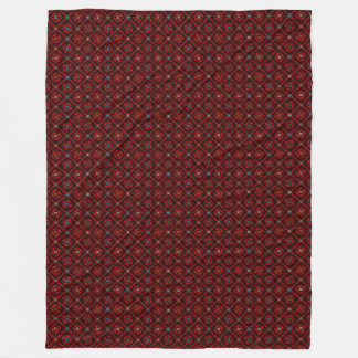 Couverture Polaire Motif de Red Tatreez