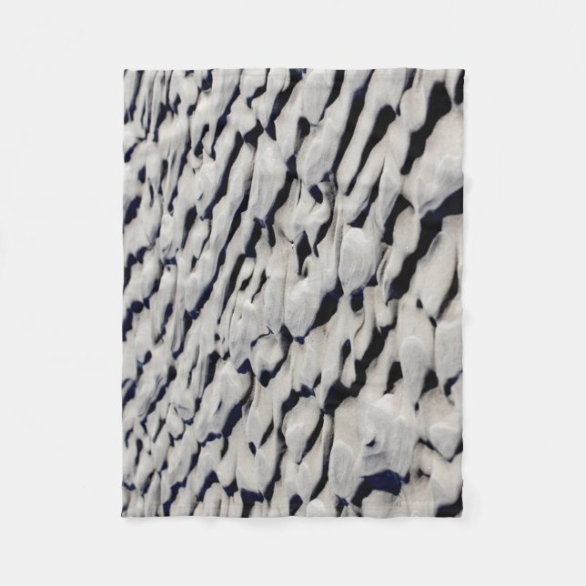 Couverture Polaire Motif de sable (Devant)