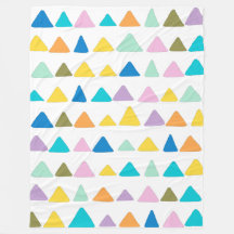 Motif de triangle Whimsical et mignon | Coloré