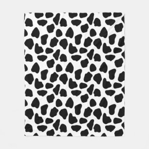 Couverture Polaire Motif de vache