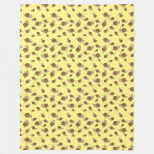 Couverture Polaire Motif d'escargot
